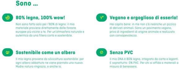 Pavimento ibrido KIWI 2.0 QUERCIA TOBACCO