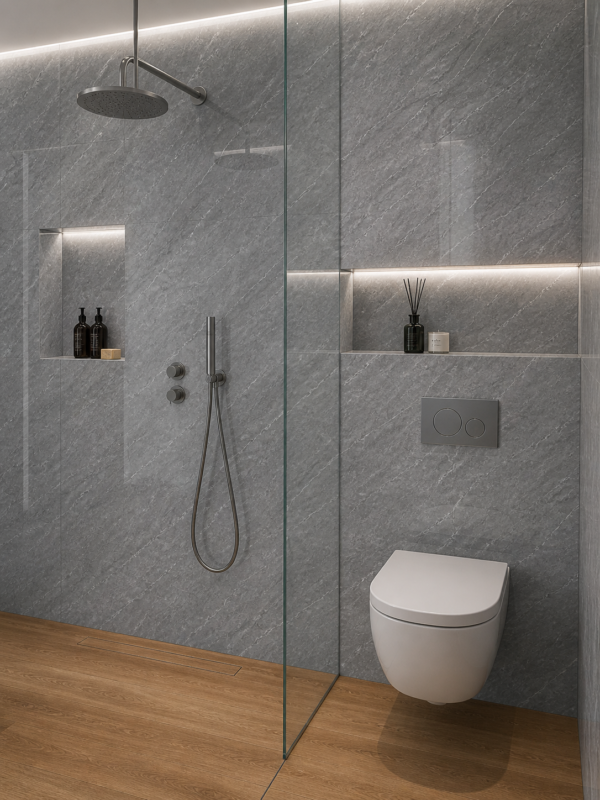 Rivestimento Murale – Wall Maxi Marmo Glossy GRIGIO