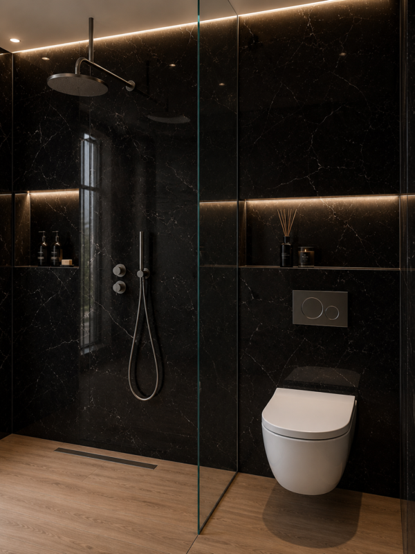 Rivestimento Murale – Wall Maxi Marmo Glossy NERO