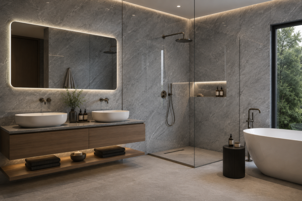 Rivestimento Murale – Wall Maxi Marmo Glossy GRIGIO